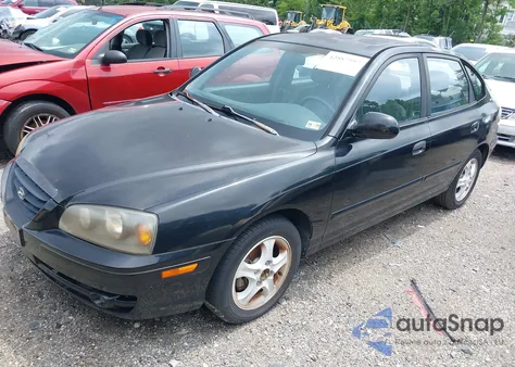 2005 Hyundai Elantra Gls/Gt из США, поврежденный, VIN KMHDN56DX5U152020